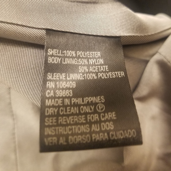 Tahari by Arthur S. Levine 2Pc Sz6 Black Pantsuit - Picture 8 of 8